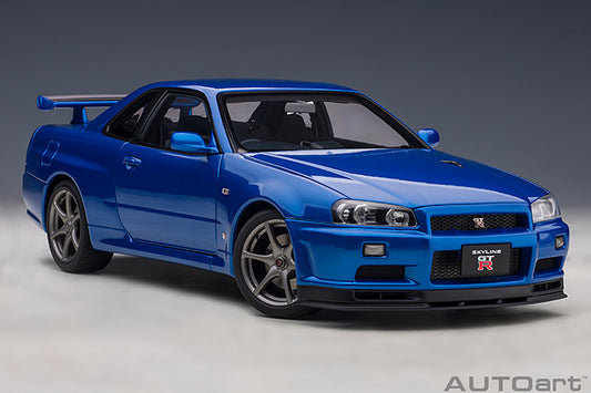 Nissan Skyline GT-R R34 V-Spec II Bayside Blue