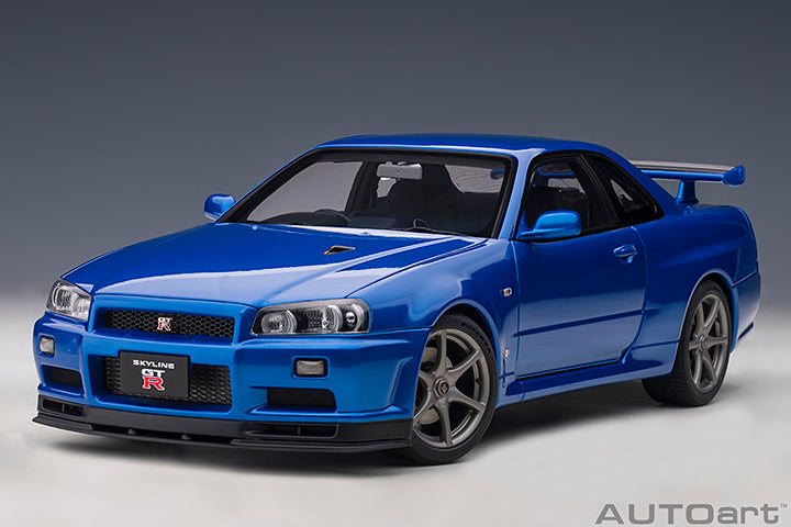Nissan Skyline GT-R R34 V-Spec II Bayside Blue
