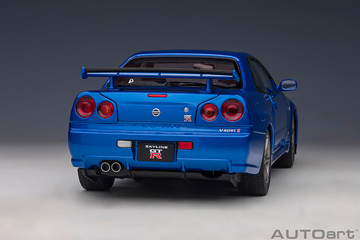 Nissan Skyline GT-R R34 V-Spec II Bayside Blue