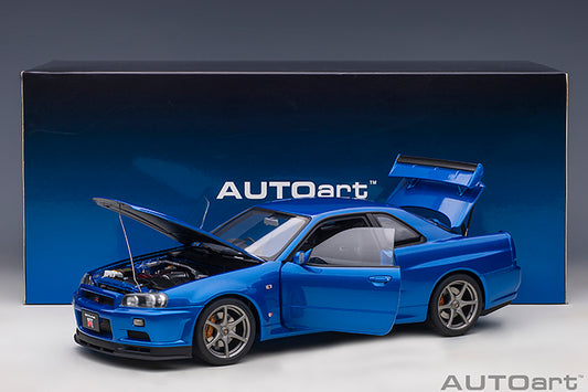 Nissan Skyline GT-R R34 V-Spec II Bayside Blue
