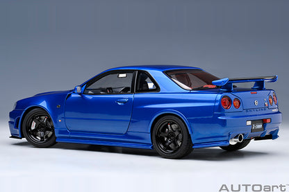 Nissan NISMO R34 GT-R Z-Tune Bayside Blue