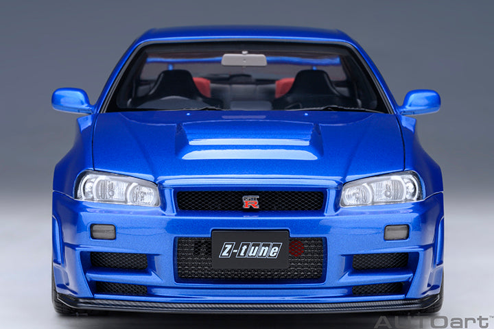 Nissan NISMO R34 GT-R Z-Tune Bayside Blue