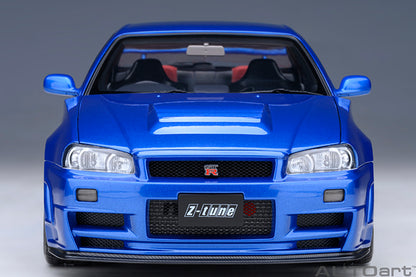 Nissan NISMO R34 GT-R Z-Tune Bayside Blue