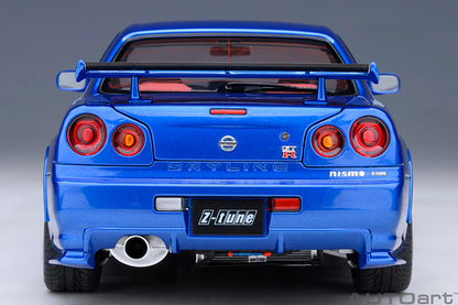 Nissan NISMO R34 GT-R Z-Tune Bayside Blue