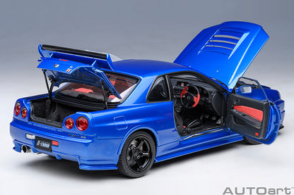 Nissan NISMO R34 GT-R Z-Tune Bayside Blue