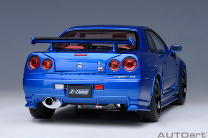 Nissan NISMO R34 GT-R Z-Tune Bayside Blue