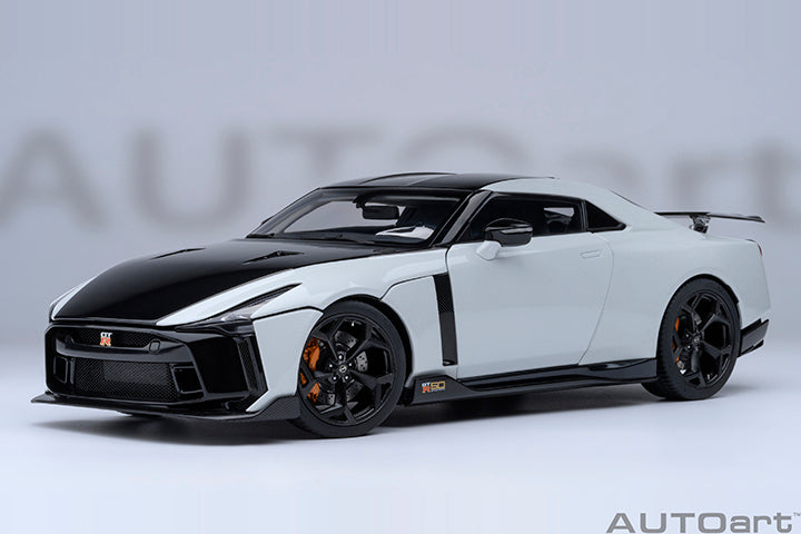 Nissan GT-R50 by Italdesign Metallic White Black