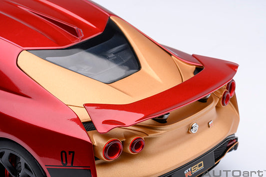 Nissan GT-R50 by Italdesign Metallic Red Gold