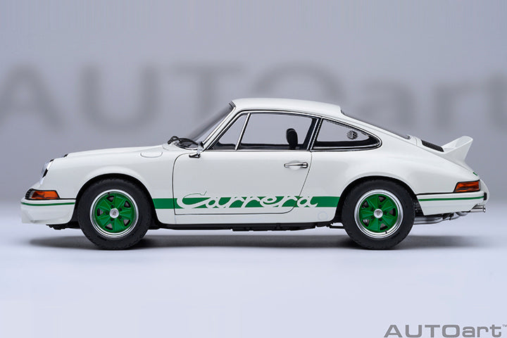 Porsche 911 Carrera 2.7 RS Grand Prix White/Green Stripes
