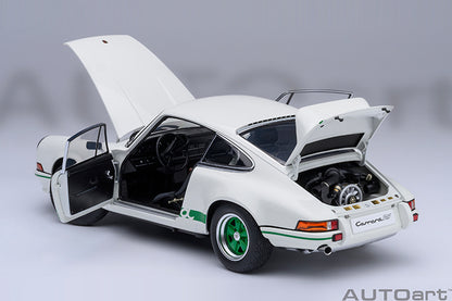 Porsche 911 Carrera 2.7 RS Grand Prix White/Green Stripes
