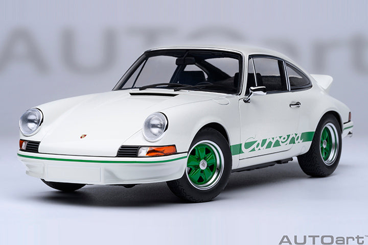 Porsche 911 Carrera 2.7 RS Grand Prix White/Green Stripes