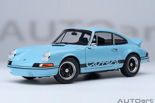 Porsche 911 Carrera 2.7 RS Gulf Blue/Black Stripes