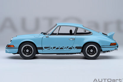Porsche 911 Carrera 2.7 RS Gulf Blue/Black Stripes