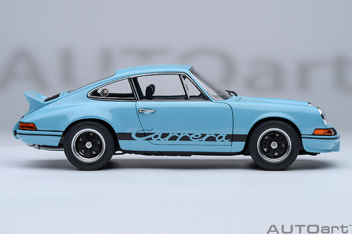 Porsche 911 Carrera 2.7 RS Gulf Blue/Black Stripes