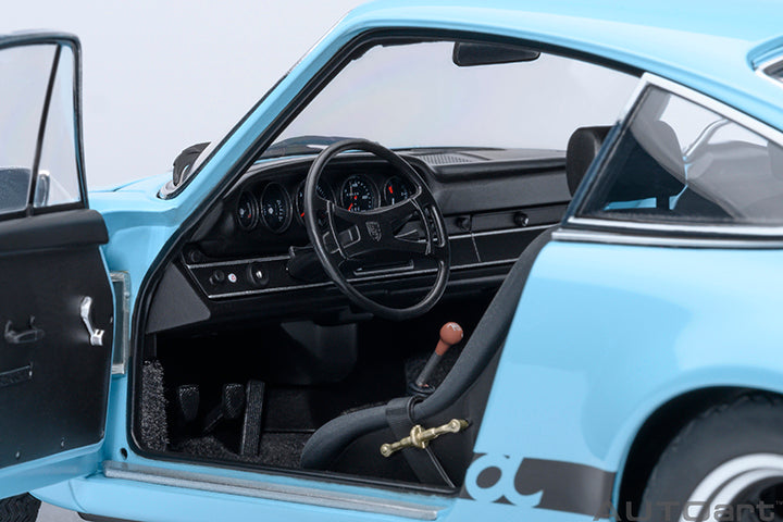 Porsche 911 Carrera 2.7 RS Gulf Blue/Black Stripes