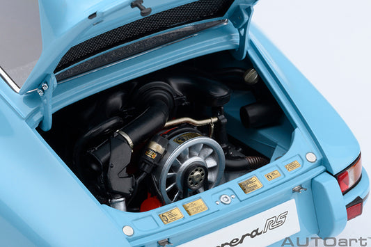 Porsche 911 Carrera 2.7 RS Gulf Blue/Black Stripes