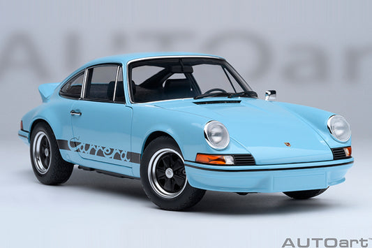 Porsche 911 Carrera 2.7 RS Gulf Blue/Black Stripes