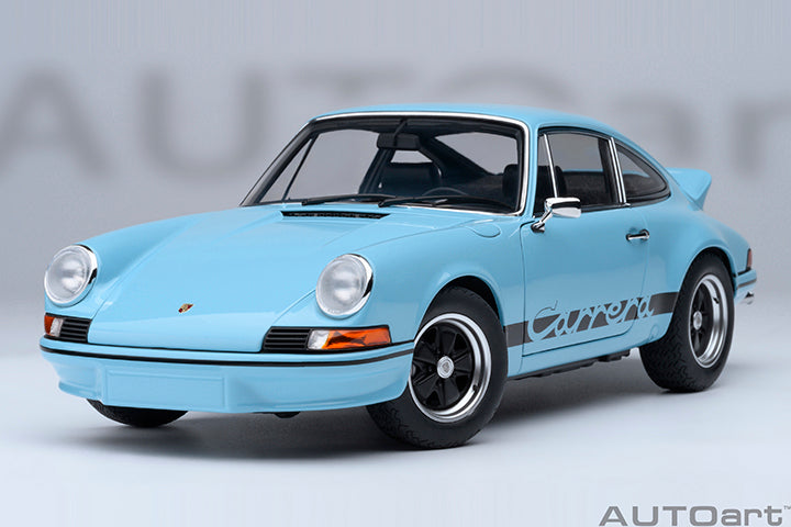 Porsche 911 Carrera 2.7 RS Gulf Blue/Black Stripes