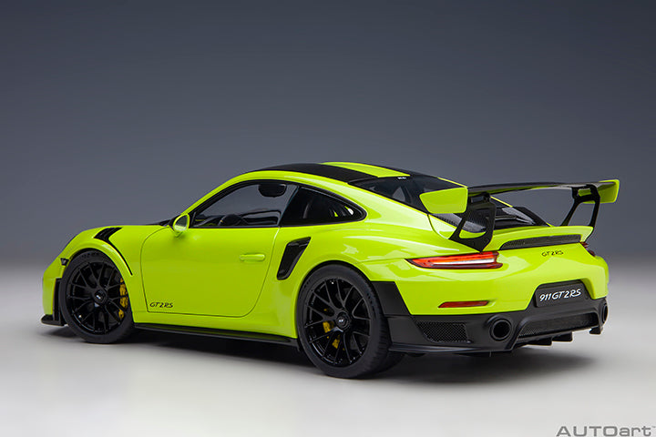 Porsche 911 GT2 RS Weissach Package Acid Green