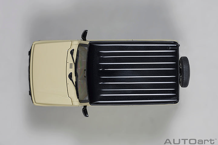 Suzuki Jimny JB64 Chiffon Ivory Metallic with Bluish Black Pearl Roof
