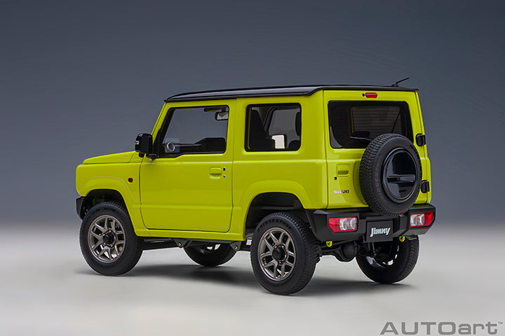 Suzuki Jimny JB64 Kinetic Yellow and Bluish Black Pearl Metallic