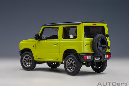Suzuki Jimny JB64 Kinetic Yellow and Bluish Black Pearl Metallic