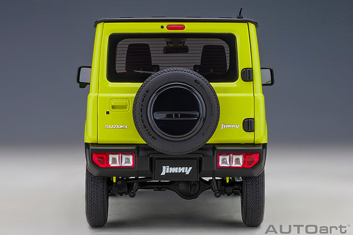 Suzuki Jimny JB64 Kinetic Yellow and Bluish Black Pearl Metallic