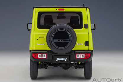 Suzuki Jimny JB64 Kinetic Yellow and Bluish Black Pearl Metallic