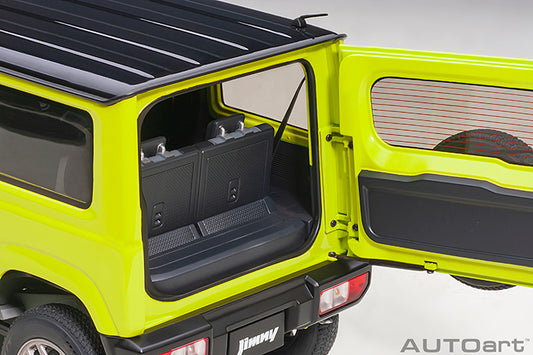 Suzuki Jimny JB64 Kinetic Yellow and Bluish Black Pearl Metallic