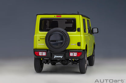 Suzuki Jimny JB64 Kinetic Yellow and Bluish Black Pearl Metallic