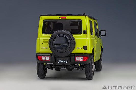 Suzuki Jimny JB64 Kinetic Yellow and Bluish Black Pearl Metallic