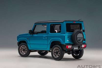 Suzuki Jimny JB64 Brisk Blue Metallic with Bluish Black Pearl Metallic Roof