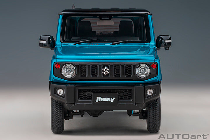 Suzuki Jimny JB64 Brisk Blue Metallic with Bluish Black Pearl Metallic Roof
