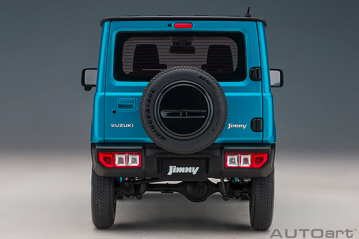 Suzuki Jimny JB64 Brisk Blue Metallic with Bluish Black Pearl Metallic Roof