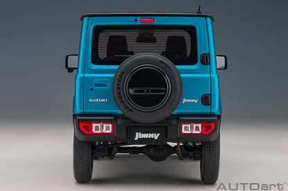 Suzuki Jimny JB64 Brisk Blue Metallic with Bluish Black Pearl Metallic Roof