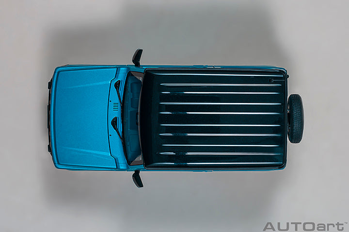 Suzuki Jimny JB64 Brisk Blue Metallic with Bluish Black Pearl Metallic Roof