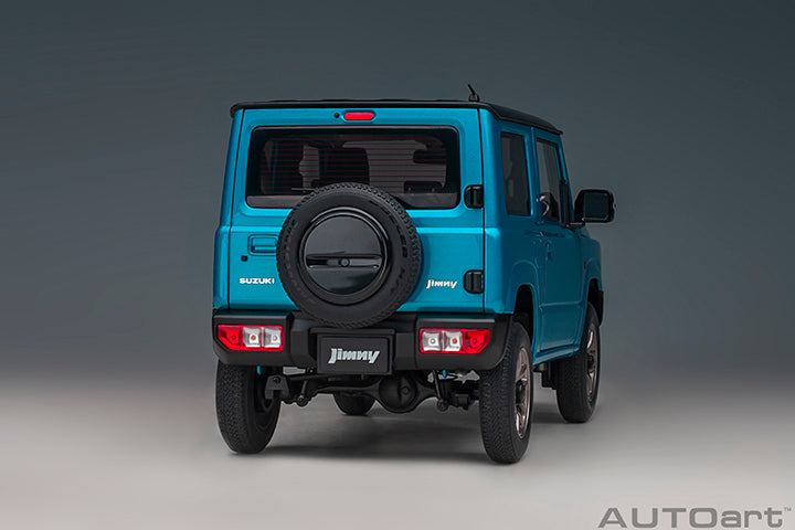 Suzuki Jimny JB64 Brisk Blue Metallic with Bluish Black Pearl Metallic Roof
