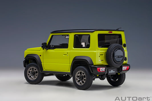 Suzuki Jimny Sierra JB74 Kinetic Yellow with Black Pearl Metallic Roof