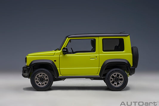 Suzuki Jimny Sierra JB74 Kinetic Yellow with Black Pearl Metallic Roof