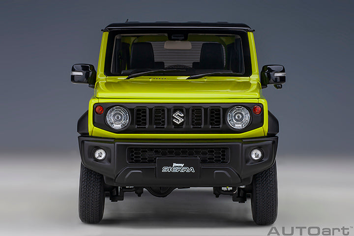 Suzuki Jimny Sierra JB74 Kinetic Yellow with Black Pearl Metallic Roof
