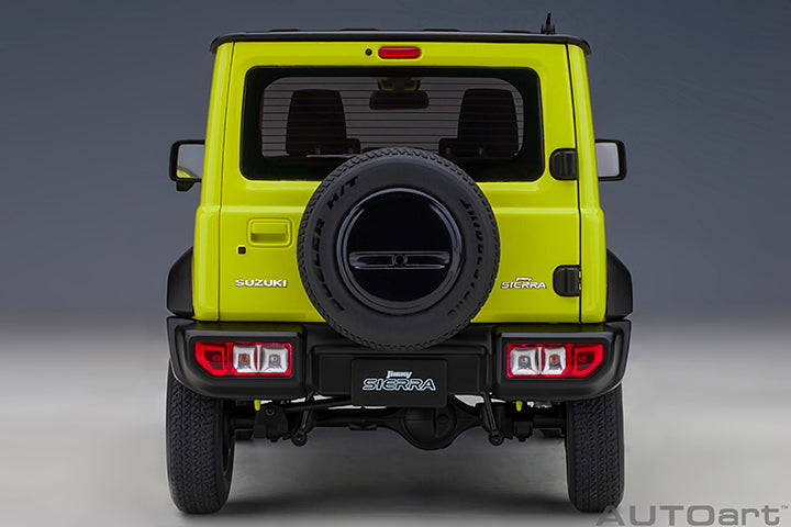 Suzuki Jimny Sierra JB74 Kinetic Yellow with Black Pearl Metallic Roof