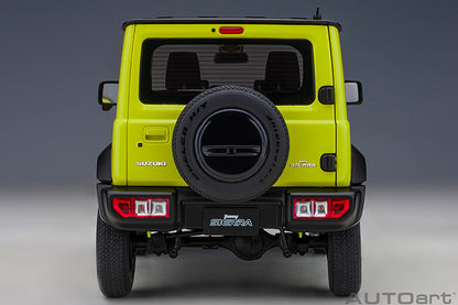 Suzuki Jimny Sierra JB74 Kinetic Yellow with Black Pearl Metallic Roof