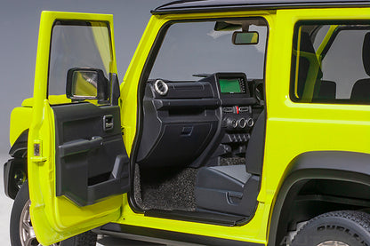 Suzuki Jimny Sierra JB74 Kinetic Yellow with Black Pearl Metallic Roof