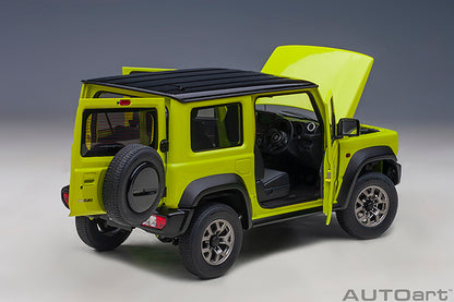 Suzuki Jimny Sierra JB74 Kinetic Yellow with Black Pearl Metallic Roof