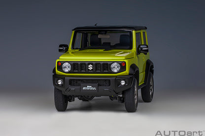 Suzuki Jimny Sierra JB74 Kinetic Yellow with Black Pearl Metallic Roof
