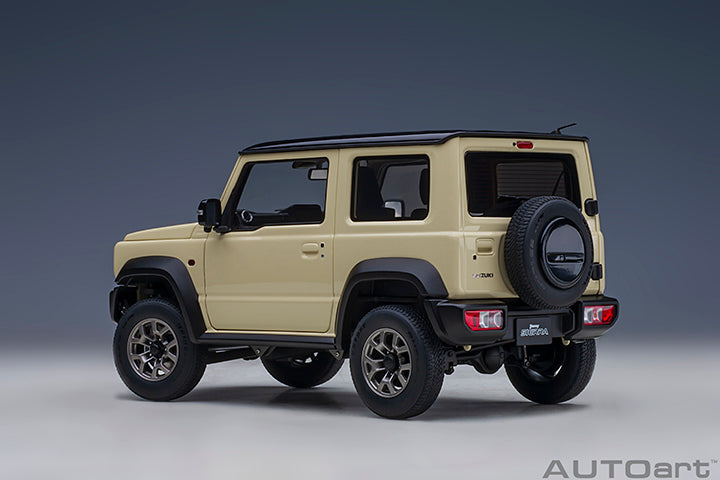 Suzuki Jimny Sierra JB74 Chiffon Ivory Black Pearl Metallic Roof