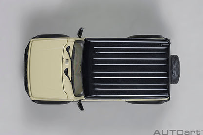 Suzuki Jimny Sierra JB74 Chiffon Ivory Black Pearl Metallic Roof