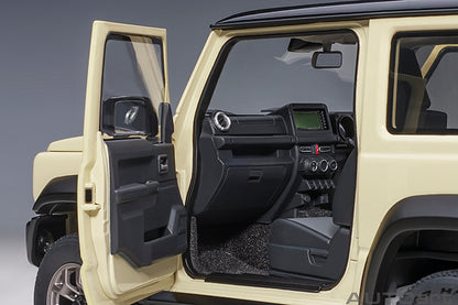 Suzuki Jimny Sierra JB74 Chiffon Ivory Black Pearl Metallic Roof