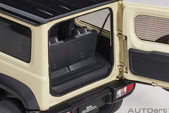 Suzuki Jimny Sierra JB74 Chiffon Ivory Black Pearl Metallic Roof