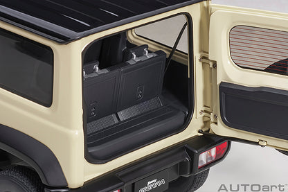 Suzuki Jimny Sierra JB74 Chiffon Ivory Black Pearl Metallic Roof